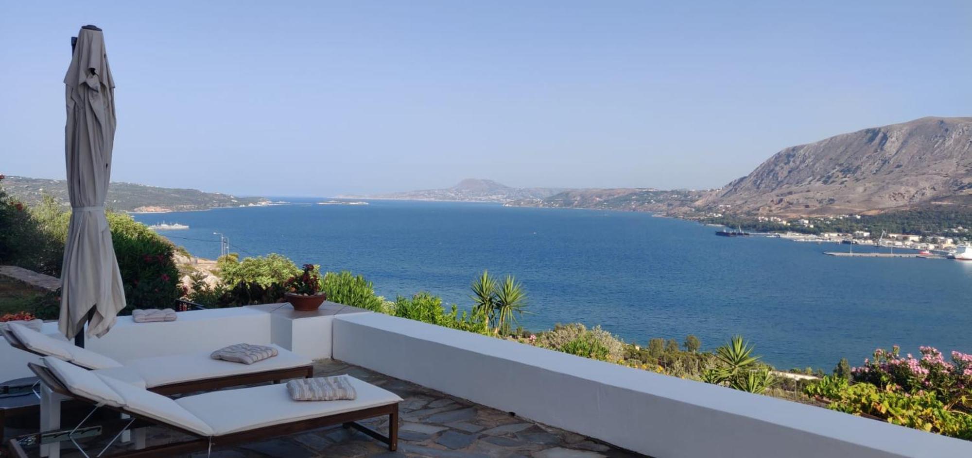 Panoramic Seaview Holiday House Suda Exterior foto