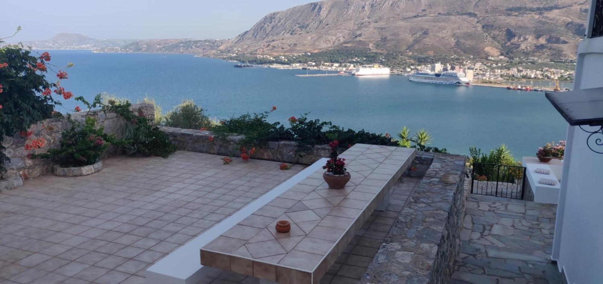 Panoramic Seaview Holiday House Suda Exterior foto