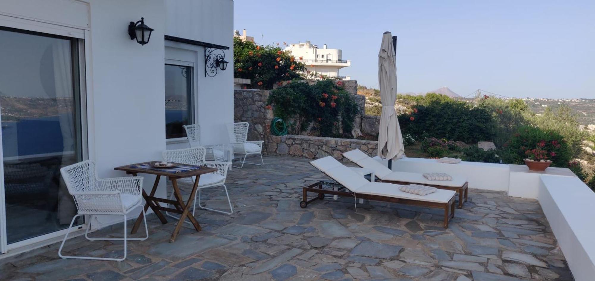Panoramic Seaview Holiday House Suda Exterior foto